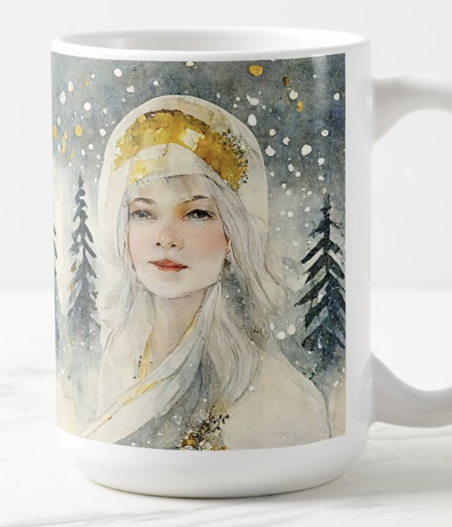 Snow Queen Amalie on a mug!