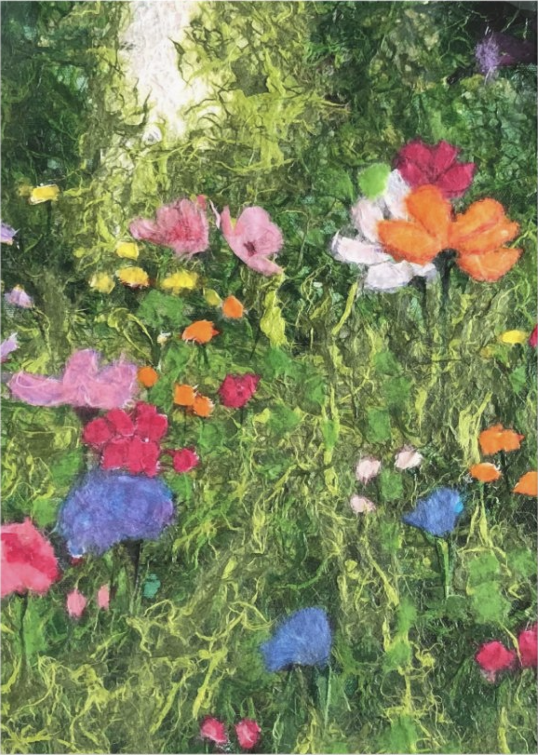 Wildflower Meadow Greeting Card